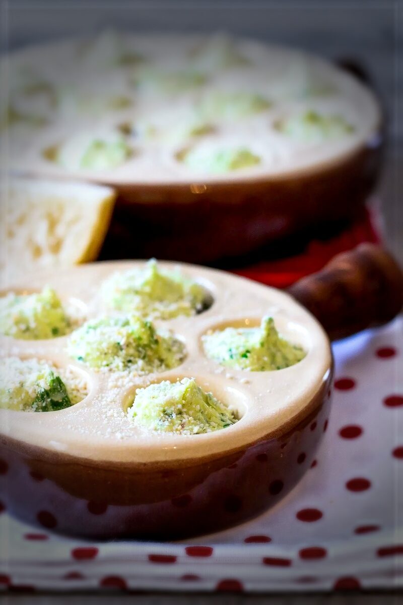 Poêlon d'escargots